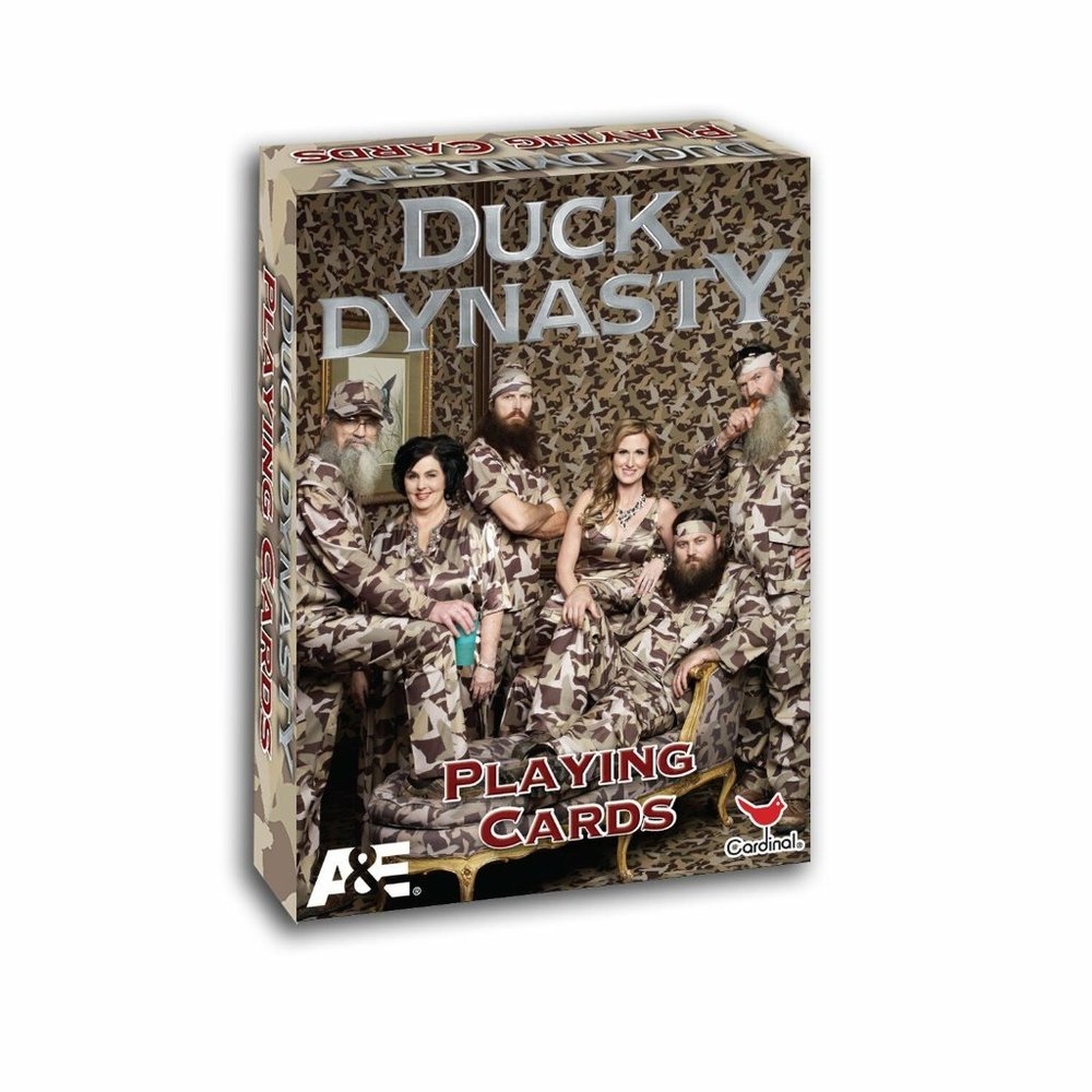 Set of Two Duck Dynasty A&E Playing Cards Game Deck Decks Phil Robertson Family
